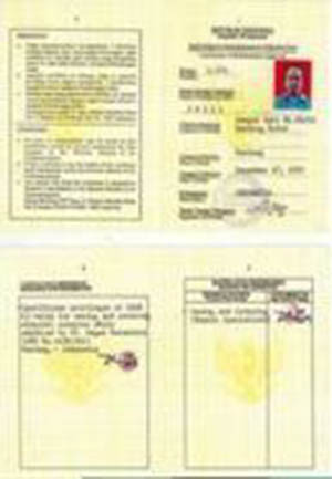 Personel Certificate Approval – PT. Bagas Nusantara Putra